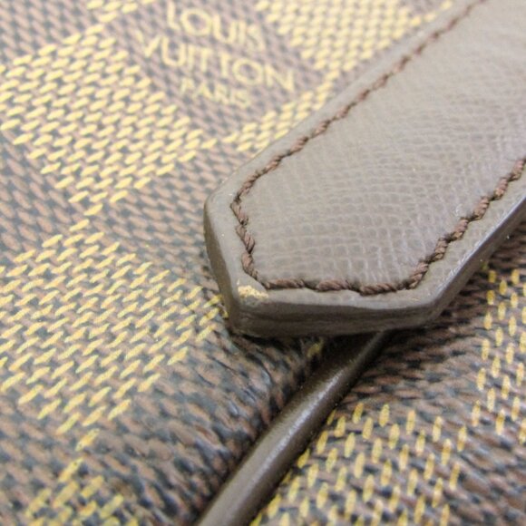 LOUIS VUITTON Authentic Brown Damier Shoulder Bag - Picture 5 of 13